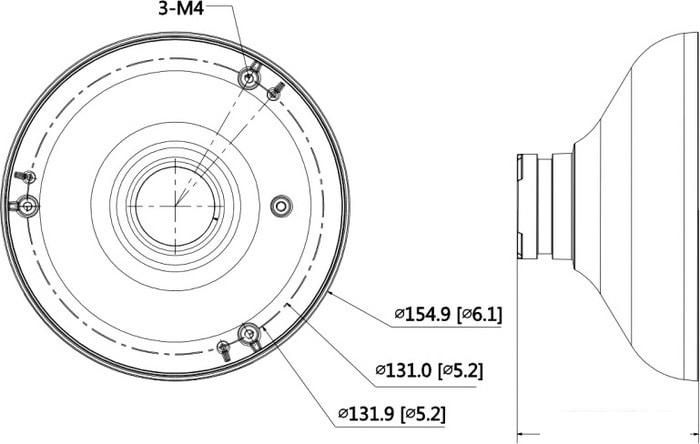 Кронштейн для телевизора Dahua DH-PFA105