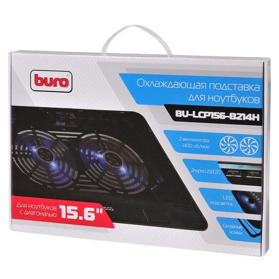 Подставки для ноутбуков, телефонов, планшетов Buro BU-LCP156-B214H