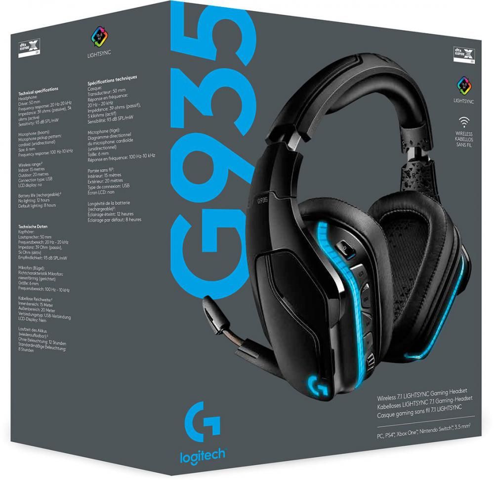 Наушники и гарнитуры Logitech G935