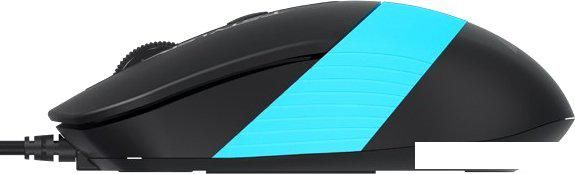 Мышь A4Tech Fstyler FM10 (черный/голубой)