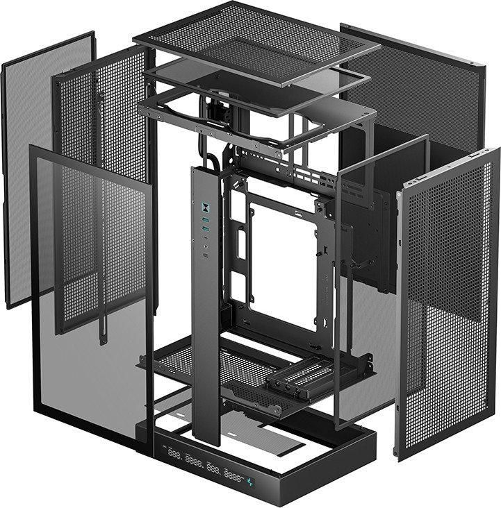 Корпус DeepCool CH270 Digital R-CH270-BKNDM0-G-1