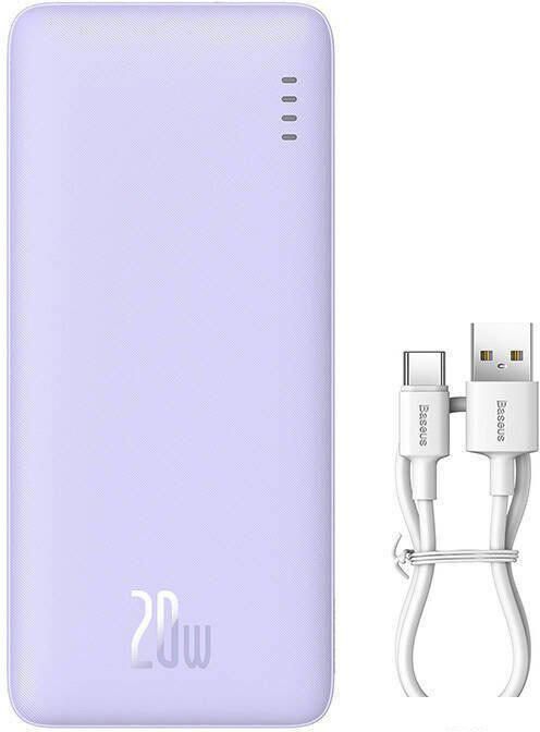 Внешний аккумулятор Baseus Airpow 20000mAh (фиолетовый)