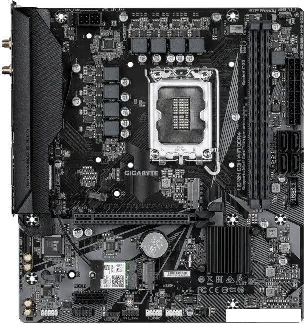 Материнская плата Gigabyte H610M D3H WiFi DDR4