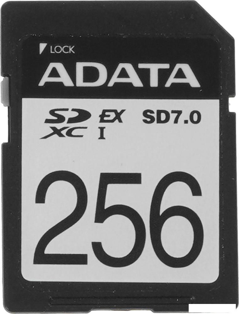 Карта памяти ADATA Premier Extreme SDXC SD 7.0 256GB ASD256GEX3L1-C