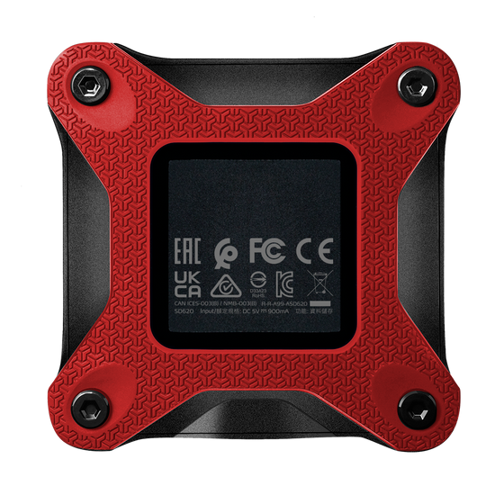 Внешний накопитель ADATA SD620 1TB SD620-1TCRD