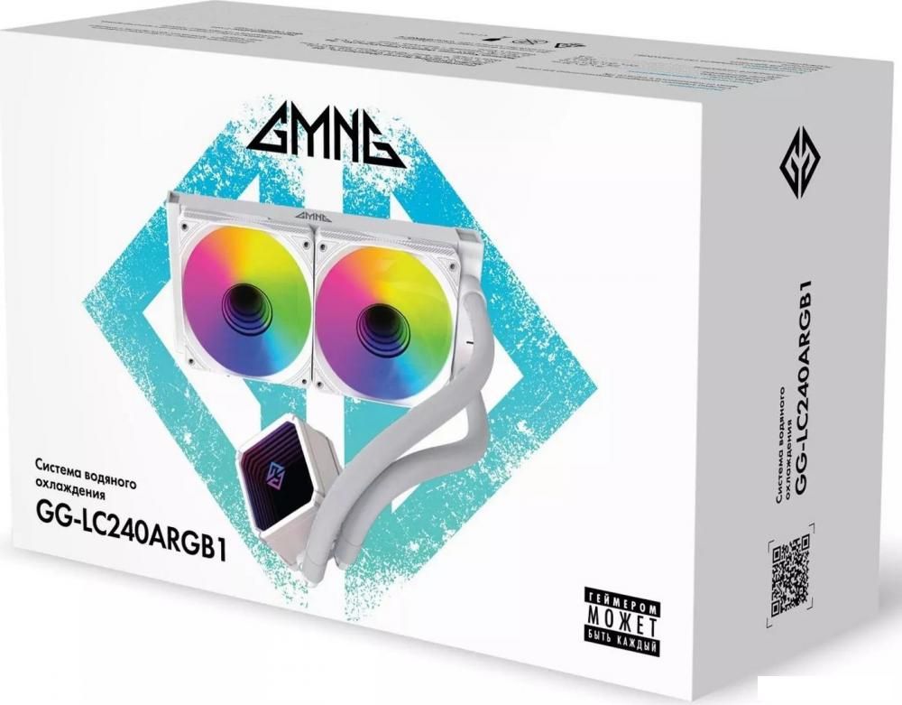 Система жидкостного охлаждения для процессора GMNG GG-LC240ARGB1-WH