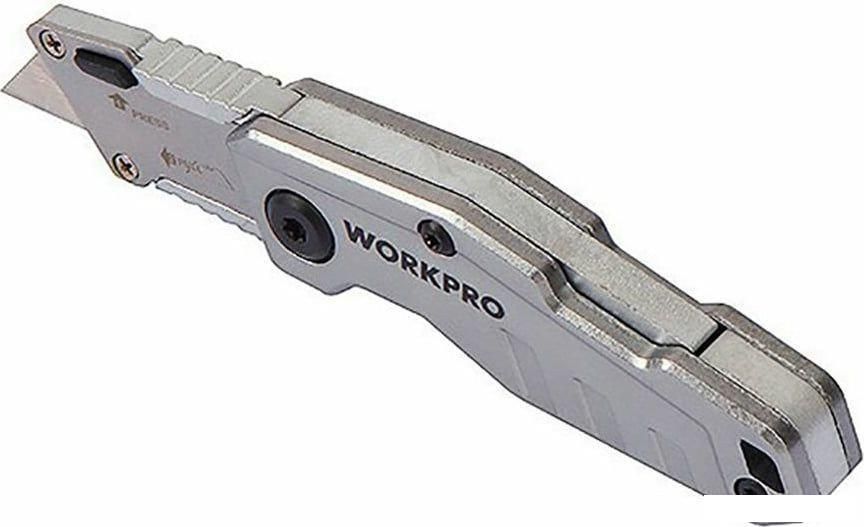 Нож строительный Workpro WP211010