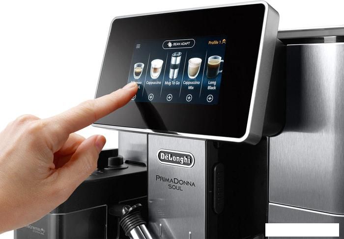 Кофемашина DeLonghi PrimaDonna Soul ECAM 610.74.MB