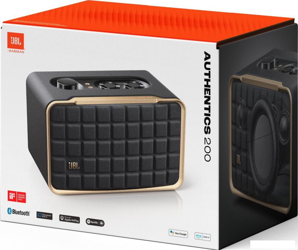 Умная колонка JBL Authentics 200 (черный)
