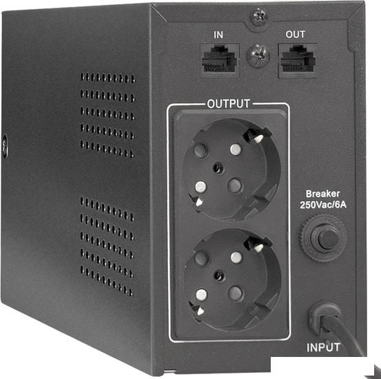 Источник бесперебойного питания ExeGate BNB-850.LED.AVR.EURO.RJ EP285475RUS