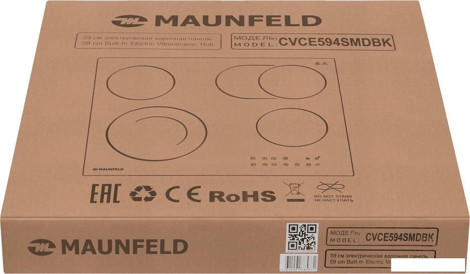 Варочная панель MAUNFELD CVCE594SMDBK