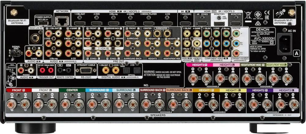 AV усилитель Denon AVC-X8500HA (черный)