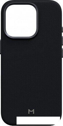 Чехол для телефона Magssory Eco Leather Case Midnight для iPhone 16 Pro CLT028m