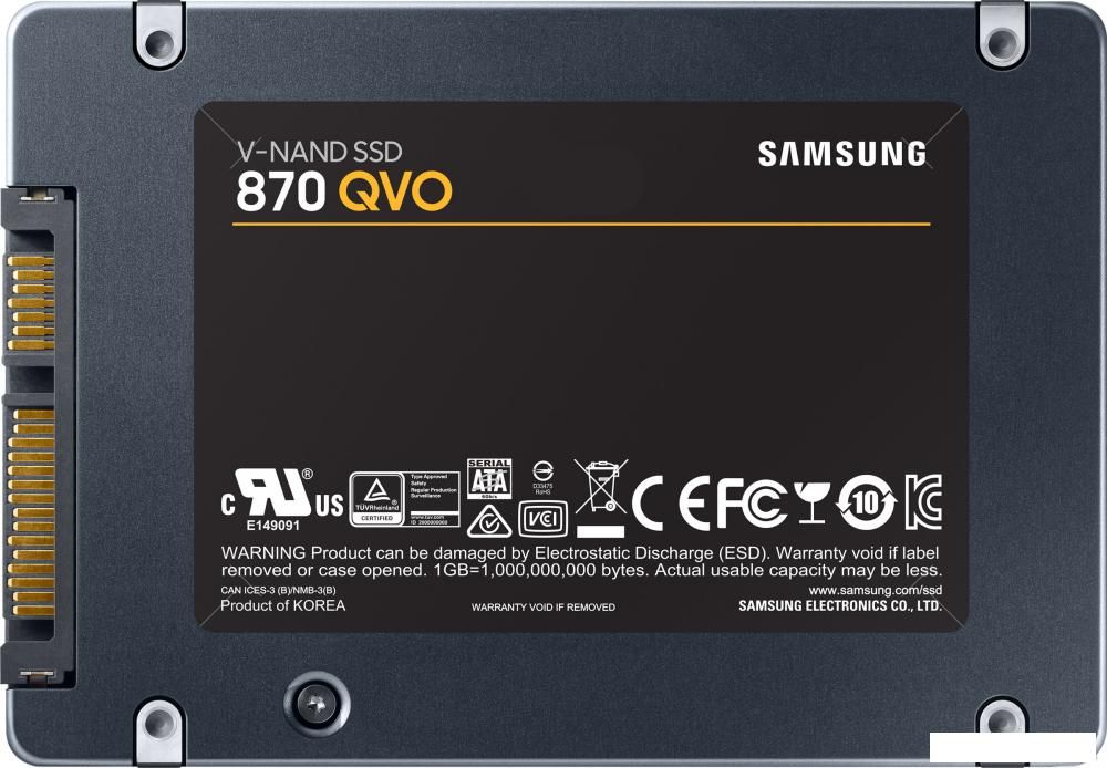 SSD Samsung 870 QVO 1TB MZ-77Q1T0BW