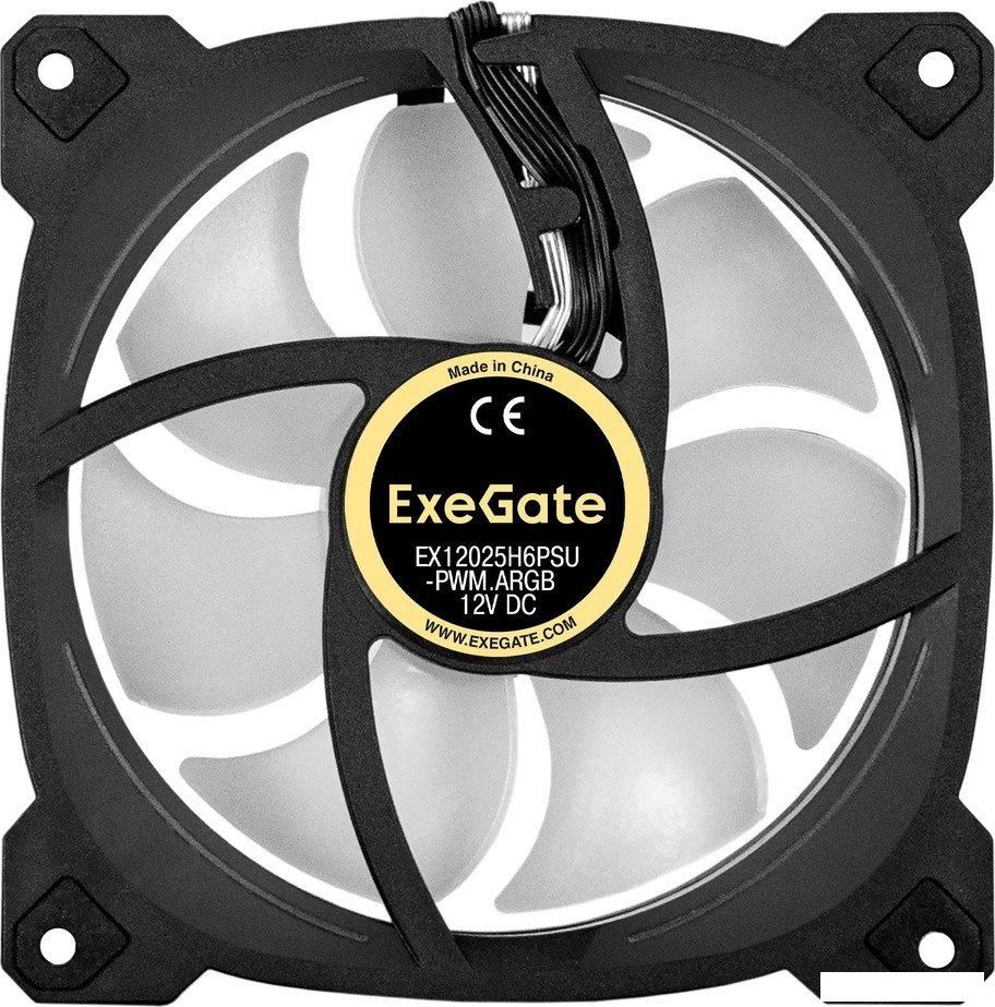 Вентилятор для корпуса ExeGate EX12025H6PSU-PWM.ARGB EX295974RUS