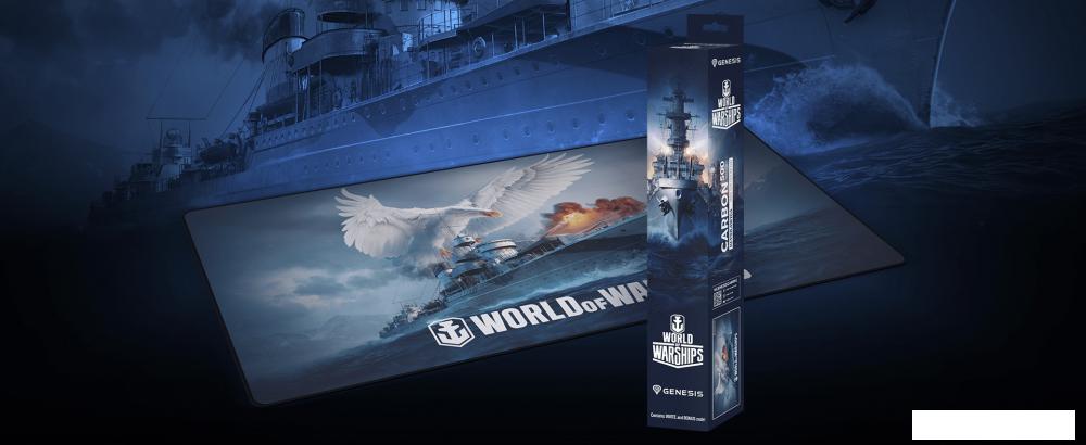 Коврик для стола Genesis Carbon 500 Maxi Wows Blyskawica