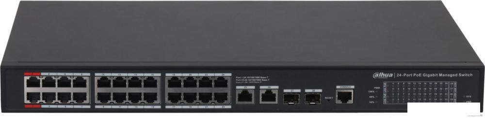Управляемый коммутатор 2-го уровня Dahua DH-S4228-24GT-360