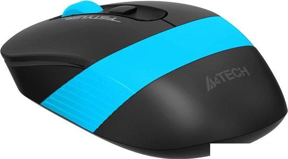 Мышь A4Tech Fstyler FG10 (черный/голубой)