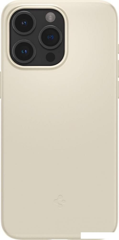 Чехол для телефона Spigen Thin Fit для iPhone 15 Pro Max ACS06551 (бежевый)