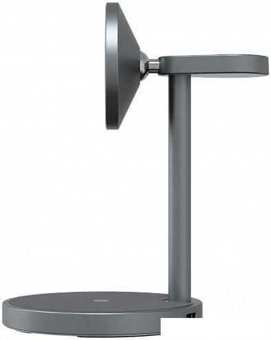 Беспроводное зарядное Magssory Base Pro Wireless Qi2 WCH012m (темно-серый)