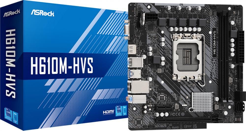 Материнская плата ASRock H610M-HVS