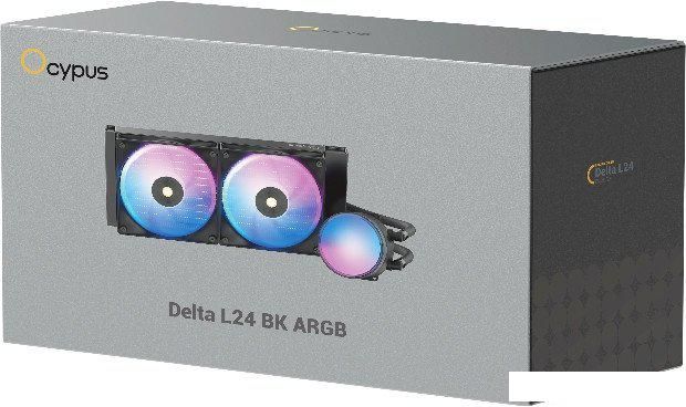 Система жидкостного охлаждения для процессора Ocypus Delta L24 BK ARGB