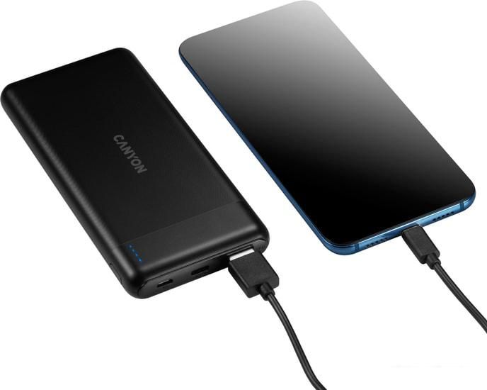Внешний аккумулятор Canyon PB-107 10000mAh (черный)