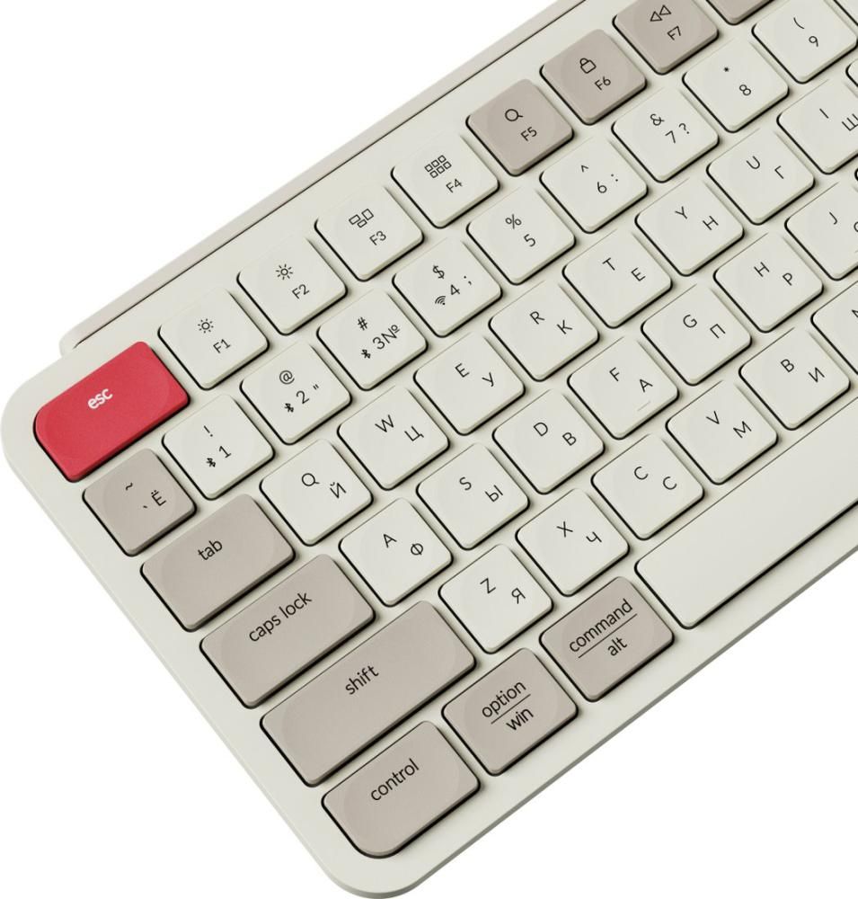 Клавиатура Keychron B1 Pro B1P-K13-RU (ретро красный)