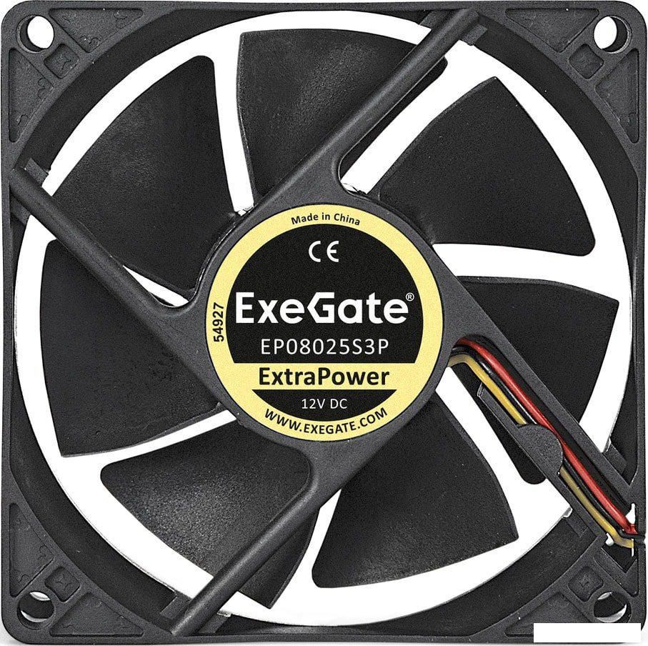 Вентилятор для корпуса ExeGate ExtraPower EP08025S3P EX166174RUS