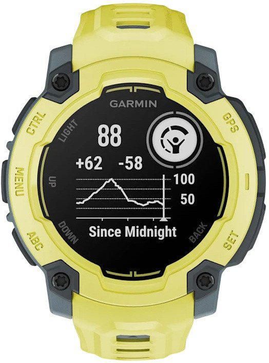 Умные часы Garmin Instinct E 45 мм (электрик лайм)