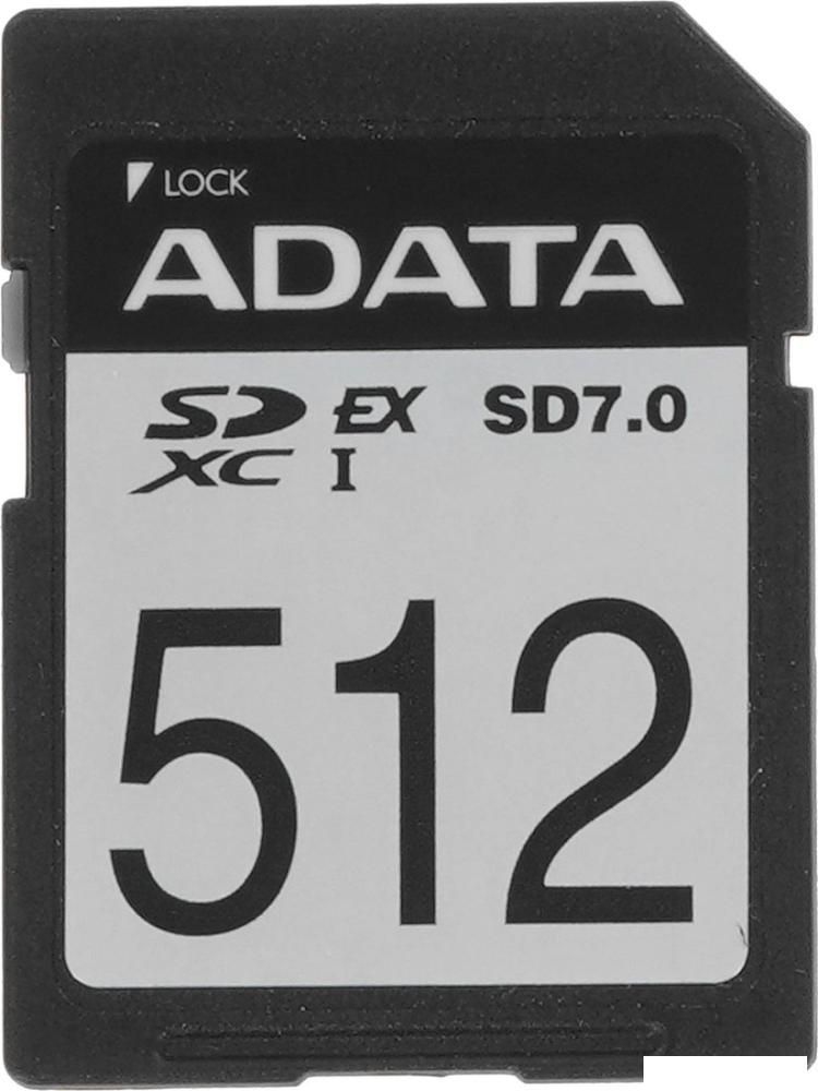 Карта памяти ADATA Premier Extreme SDXC SD 7.0 512GB ASD512GEX3L1-C