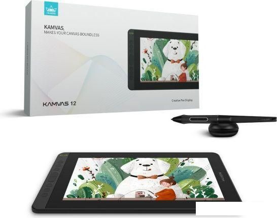 Графический монитор Huion Kamvas 12 (черный)