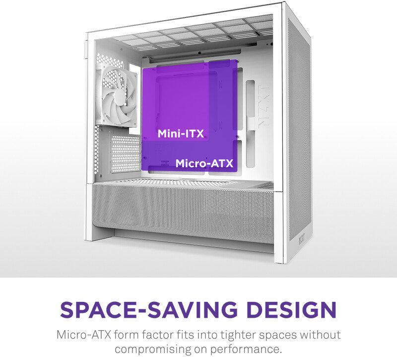 Корпус NZXT H3 Flow CC-H31FW-01