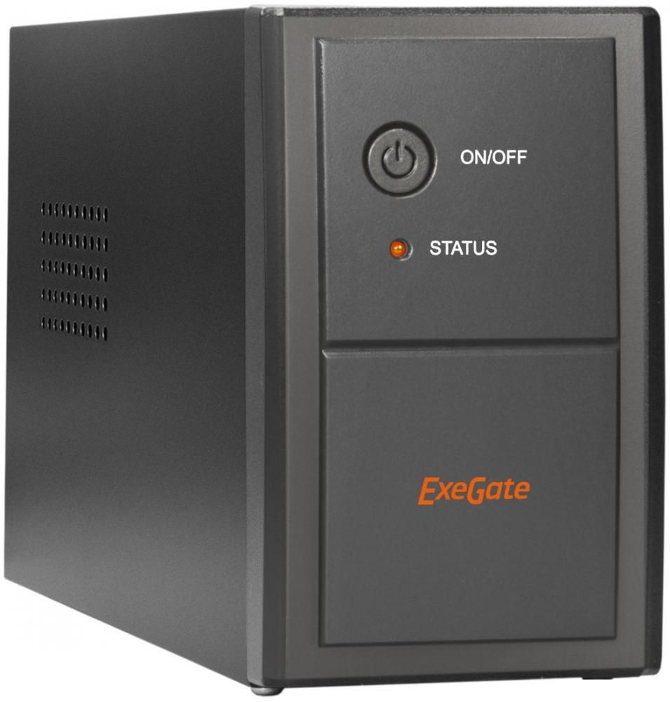 Источник бесперебойного питания ExeGate BNB-650.LED.AVR.EURO EP276528RUS