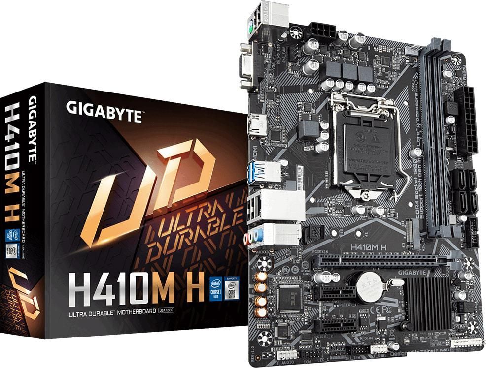 Материнская плата Gigabyte H410M H (rev. 1.0)