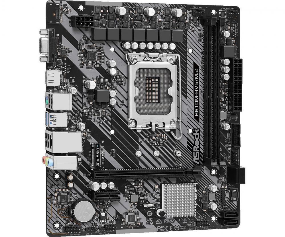Материнская плата ASRock H610M-HVS/M.2 R2.0