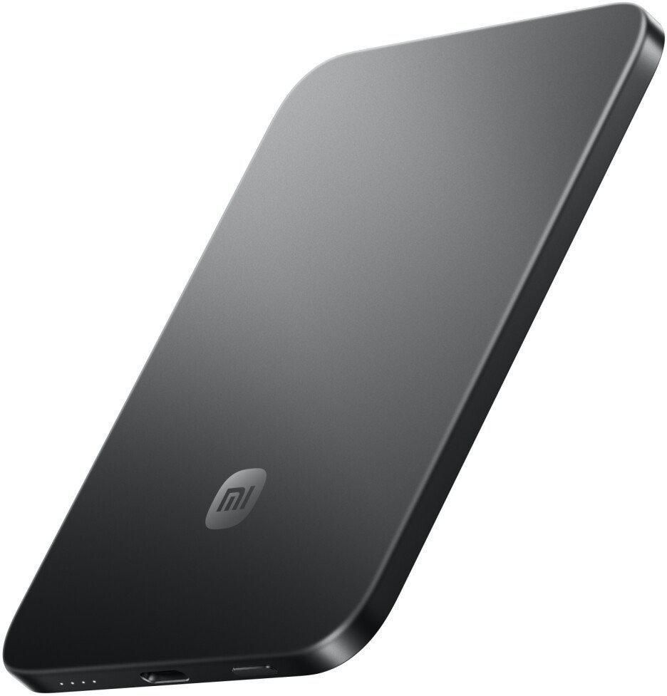 Внешний аккумулятор Xiaomi UltraThin Magnetic Power Bank 5000 15W MDY-20-EB (черный)