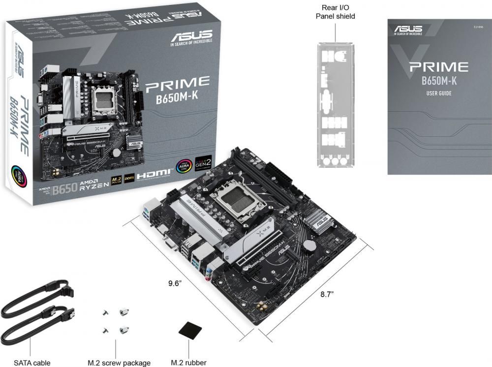 Материнская плата ASUS Prime B650M-K