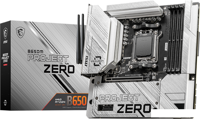 Материнская плата MSI B650M Project Zero