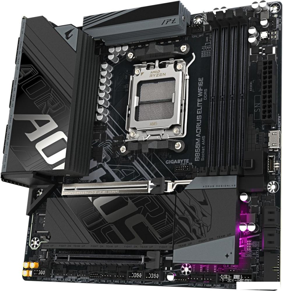 Материнская плата Gigabyte B850M Aorus Elite WiFi6E (rev. 1.0)