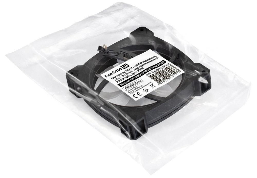 Вентилятор для корпуса ExeGate EX12025H3P4PSU-PWM.ARGB EX295970RUS