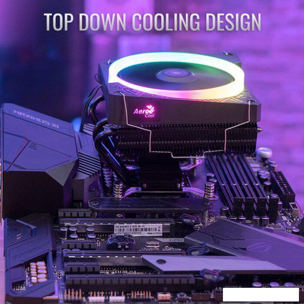 Кулер для процессора AeroCool Cylon 3H ARGB PWM 4P