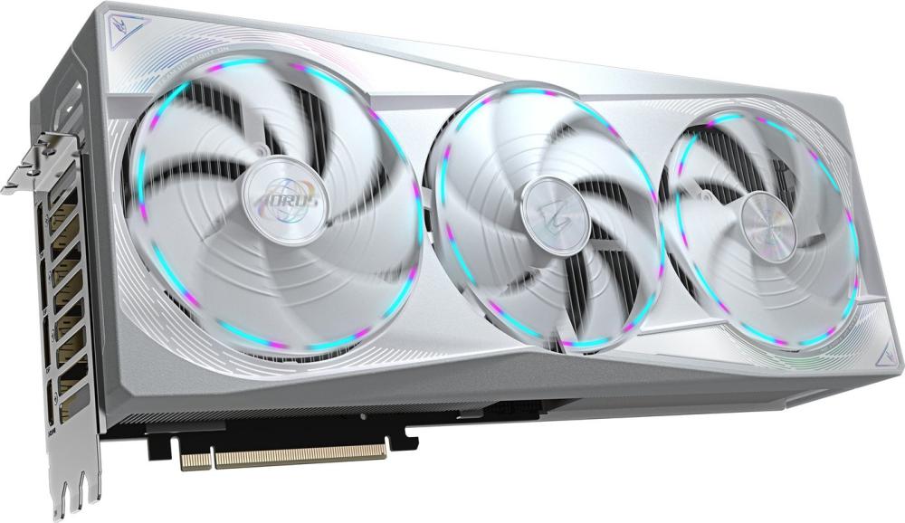 Видеокарта Gigabyte Aorus GeForce RTX 5080 Master Ice 16G GV-N5080AORUSM ICE-16GD