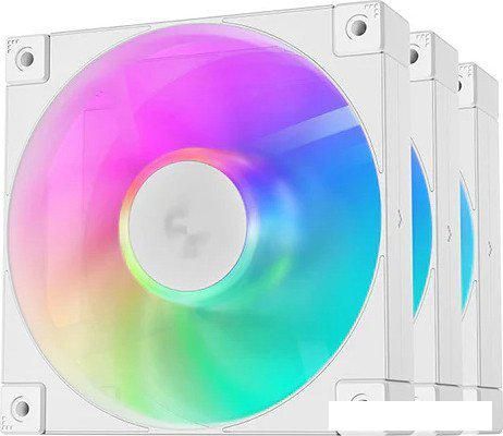 Комплект вентиляторов для корпуса DeepCool FD12 ARGB R-FD12-WHAPN3-G