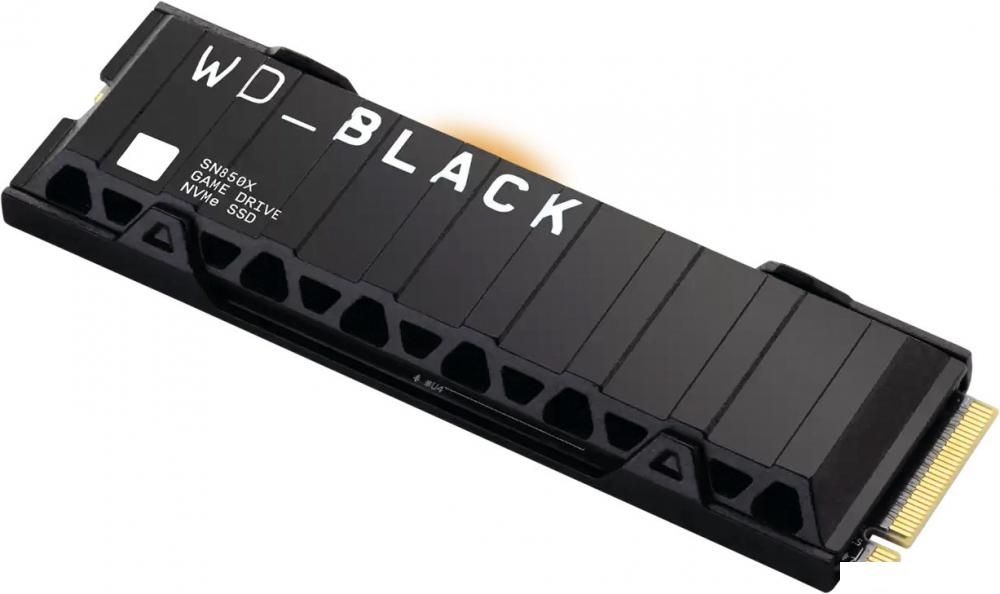 SSD WD Black SN850X NVMe Heatsink 1TB WDS100T2XHE