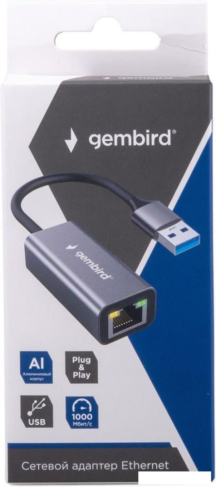 Сетевой адаптер Gembird NIC-U9
