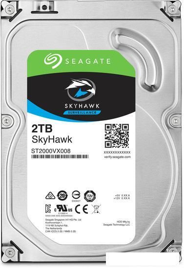 Жесткий диск Seagate Skyhawk Surveillance 2TB ST2000VX008