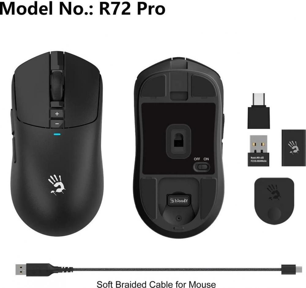 Игровая мышь A4Tech Bloody R72 Pro (черный)