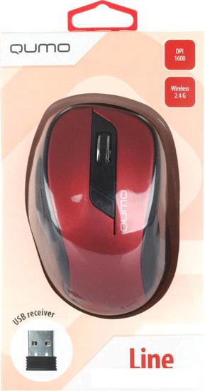 Мышь QUMO Office Line M62 (красный)