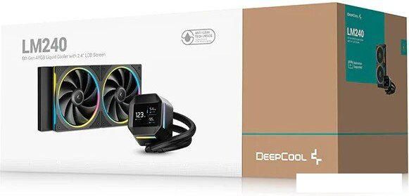 Система жидкостного охлаждения для процессора DeepCool LM240 R-LM240-BKDMMC-1